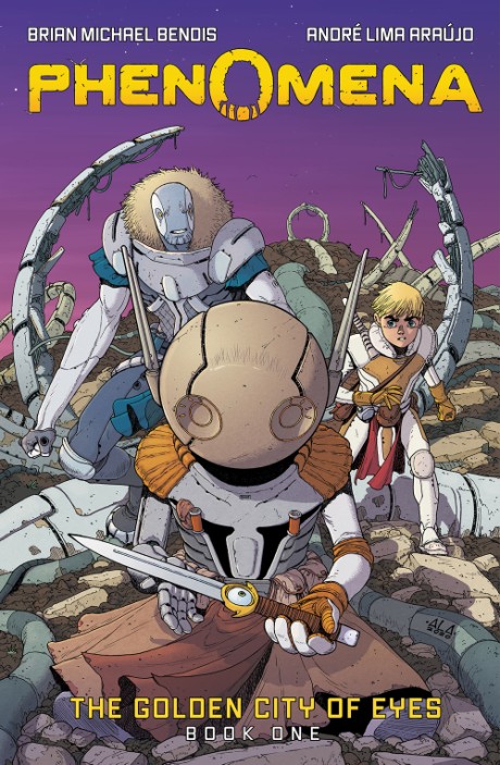Cover image for Phenomena Book One: The Golden City of Eyes A Graphic Novel