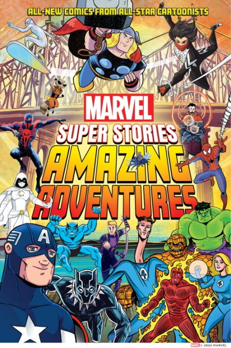 Cover image for Amazing Adventures (Marvel Super Stories Book #2)